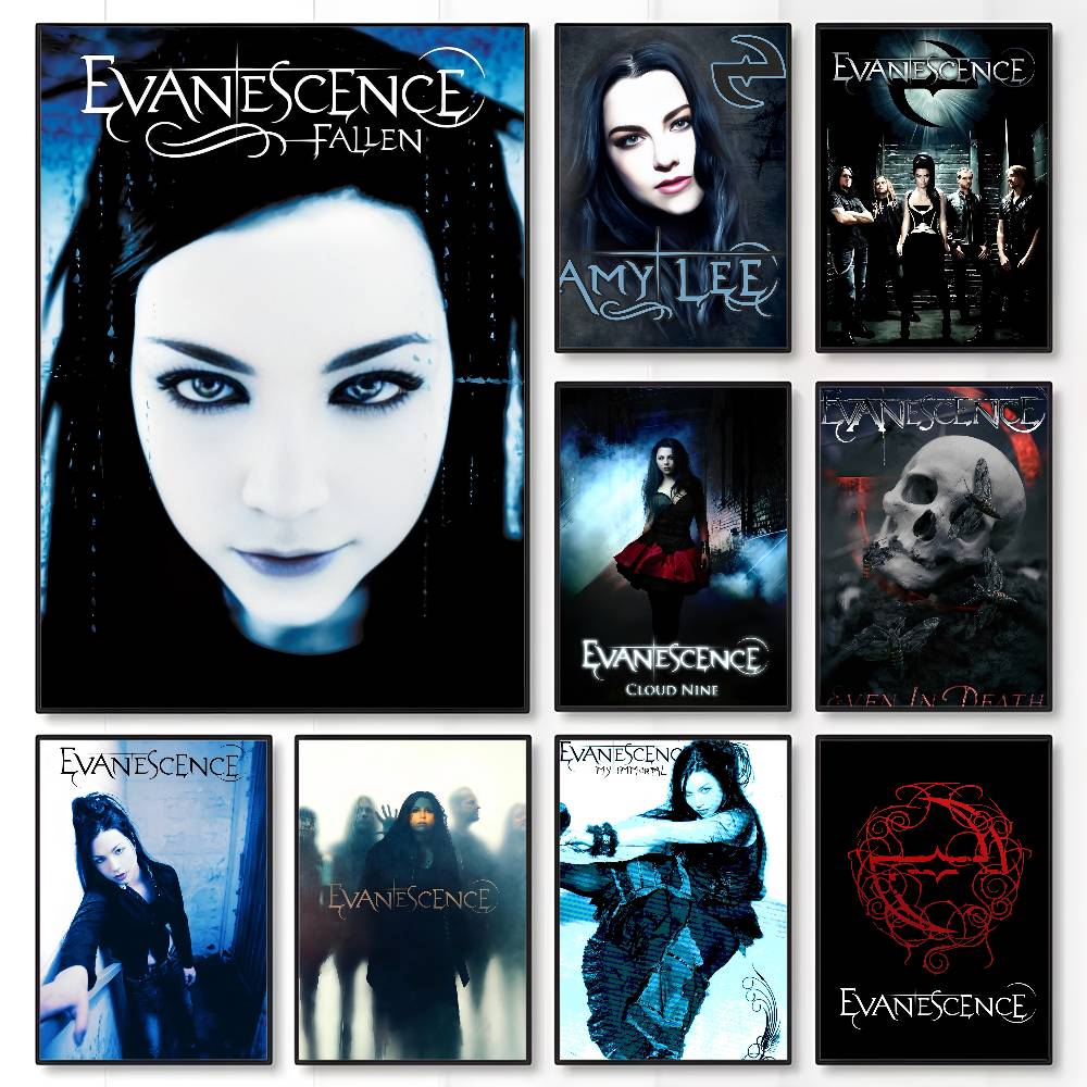Star Map Poster - E-Evanescence A-Amy Lee Poster Sticky Wall