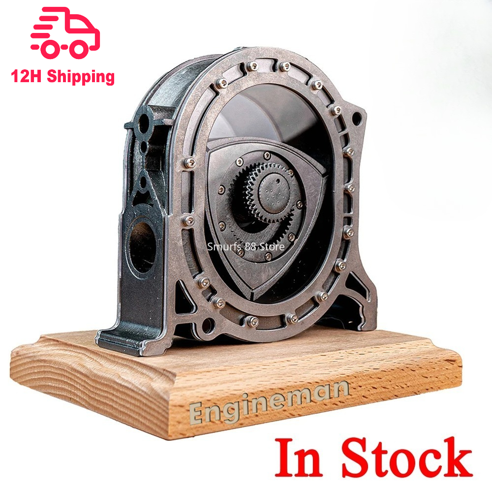 Science Hobbyist - DIY 4-Stroke Wankel Rotary Engine Model