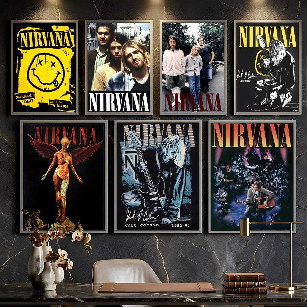 Nirvana Poster --HD-- Self-Adh - Star Map Poster ulasan dan harga