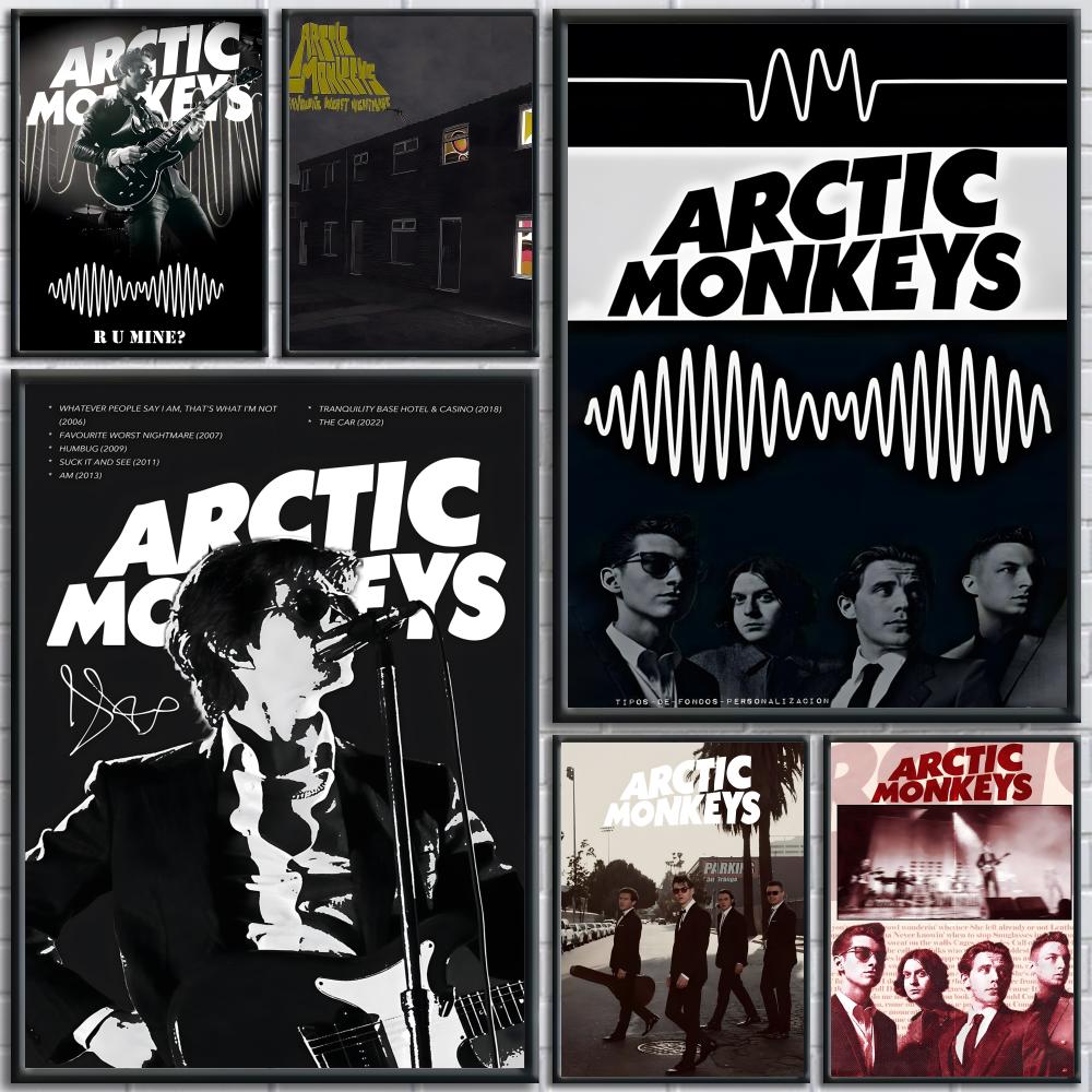 Vintage A-Arctic Monkeys Rock  - Star Map Poster ulasan dan harga