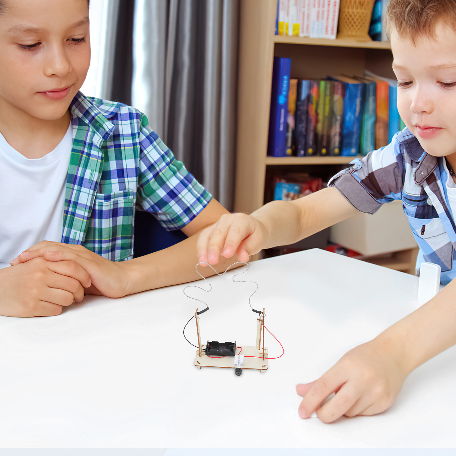 Electric DIY Wire Loop Buzz Ga - Science Project Kit ulasan dan harga