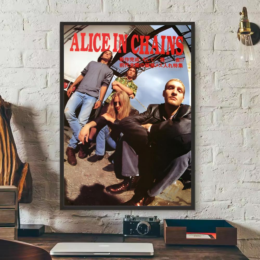 A-Alice in Chains Band Poster  - Star Map Poster ulasan dan harga