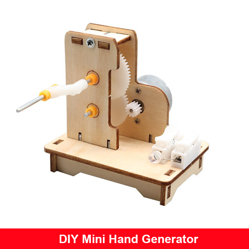 DIY Mini Hand Generator DIY Sc - Science Project Kit ulasan dan harga