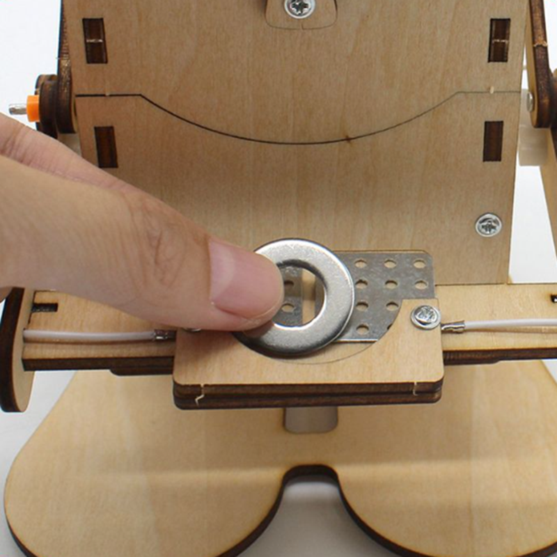 Wooden Assemble DIY Robot Eati - Science Project Kit ulasan dan harga