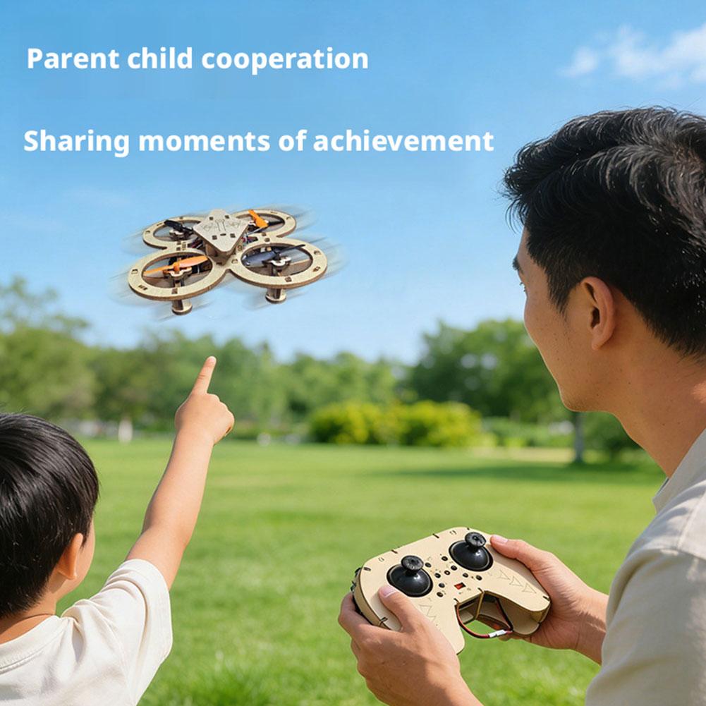 DIY Wooden RC Drone Quadcopter - Science Project Kit ulasan dan harga