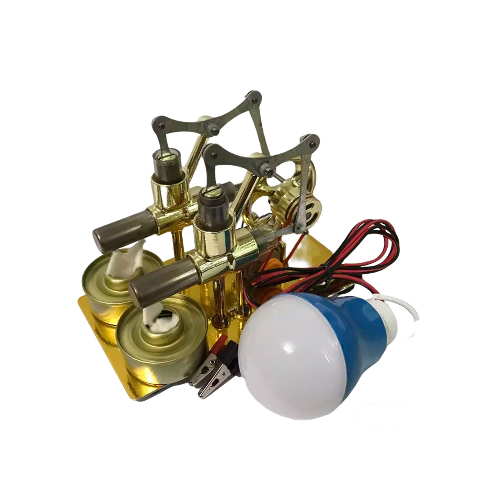 Double Cylinder Steam Power Ge - Science Hobbyist ulasan dan harga
