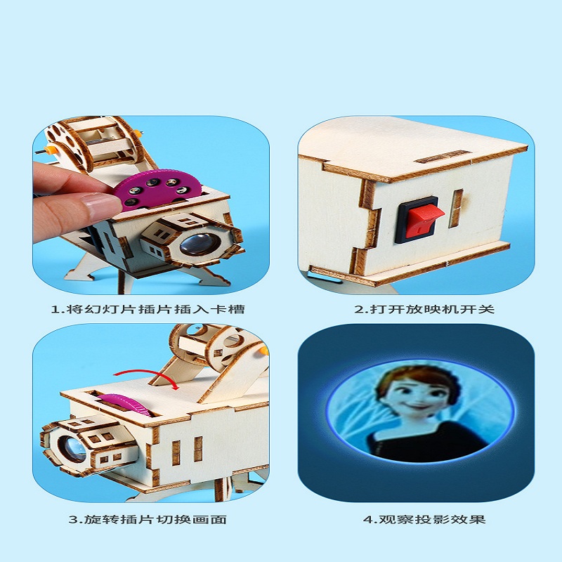 DIY Wooden Science Project Mod - Science Project Kit ulasan dan harga