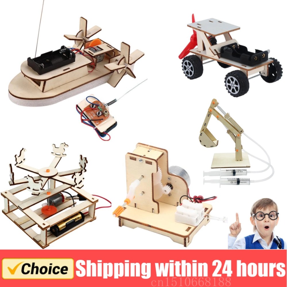 DIY Boat Model Science Toys Ki - Science Project Kit ulasan dan harga
