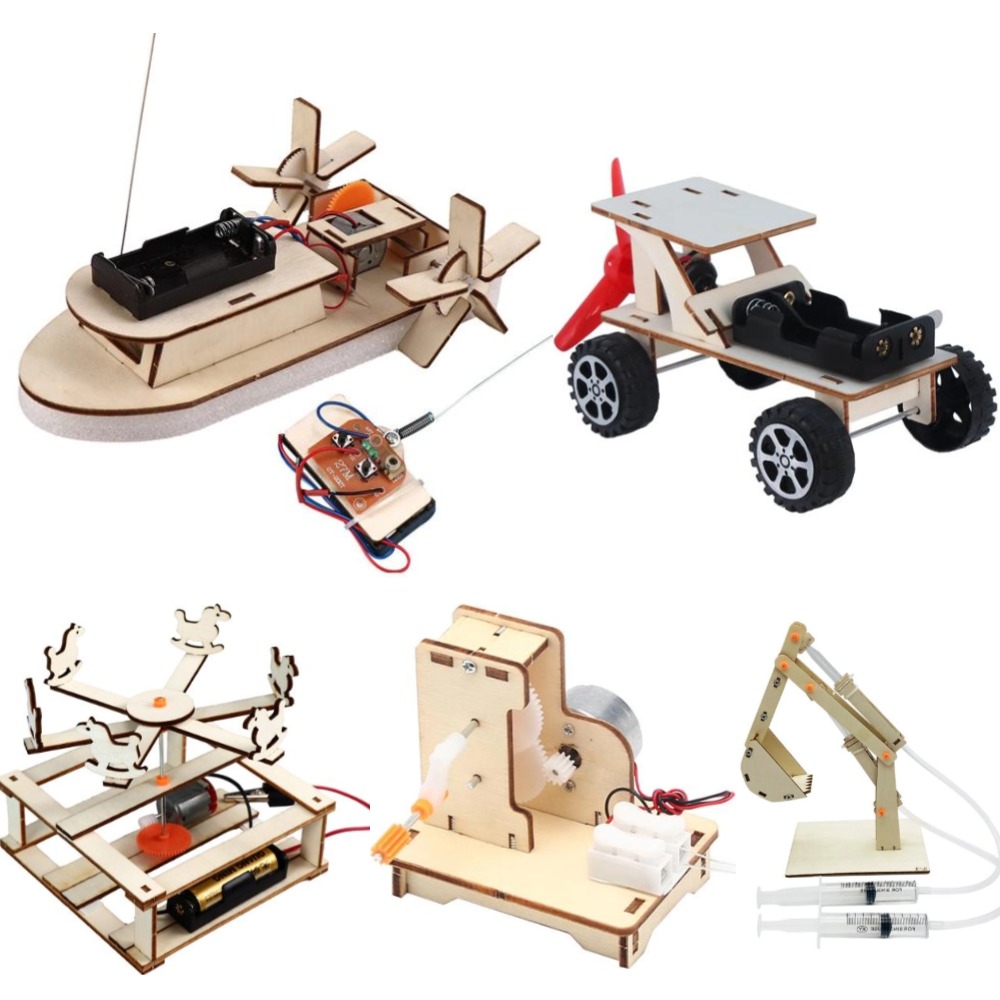 DIY Boat Model Science Toys Ki - Science Project Kit ulasan dan harga