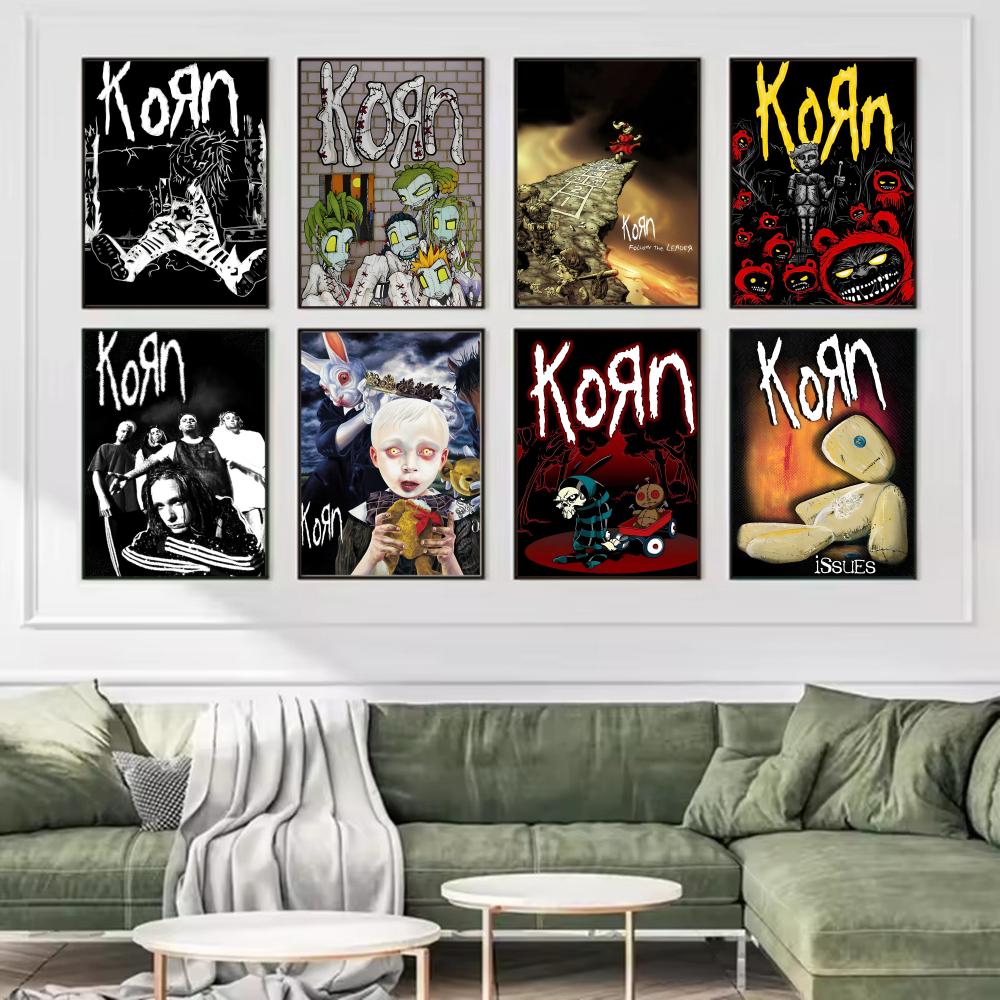 K-Korn Hot Metal Rock Band Pos - Star Map Poster ulasan dan harga