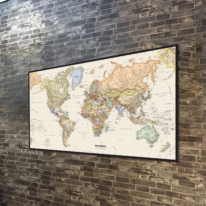 127x81cm/50x32inch Vintage Wor - Star Map Poster ulasan dan harga
