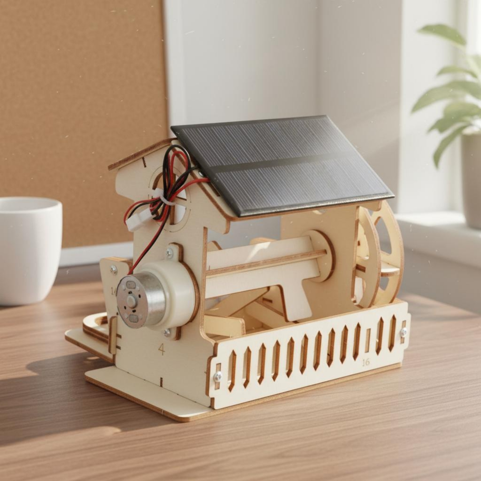 Rice Hulling Water Wheel Hands - Science Project Kit ulasan dan harga