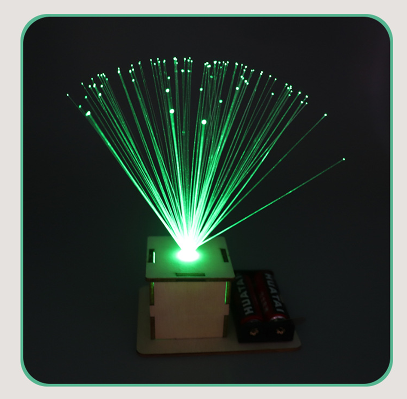 DIY Color Fiber Optic Light ST - Science Project Kit ulasan dan harga