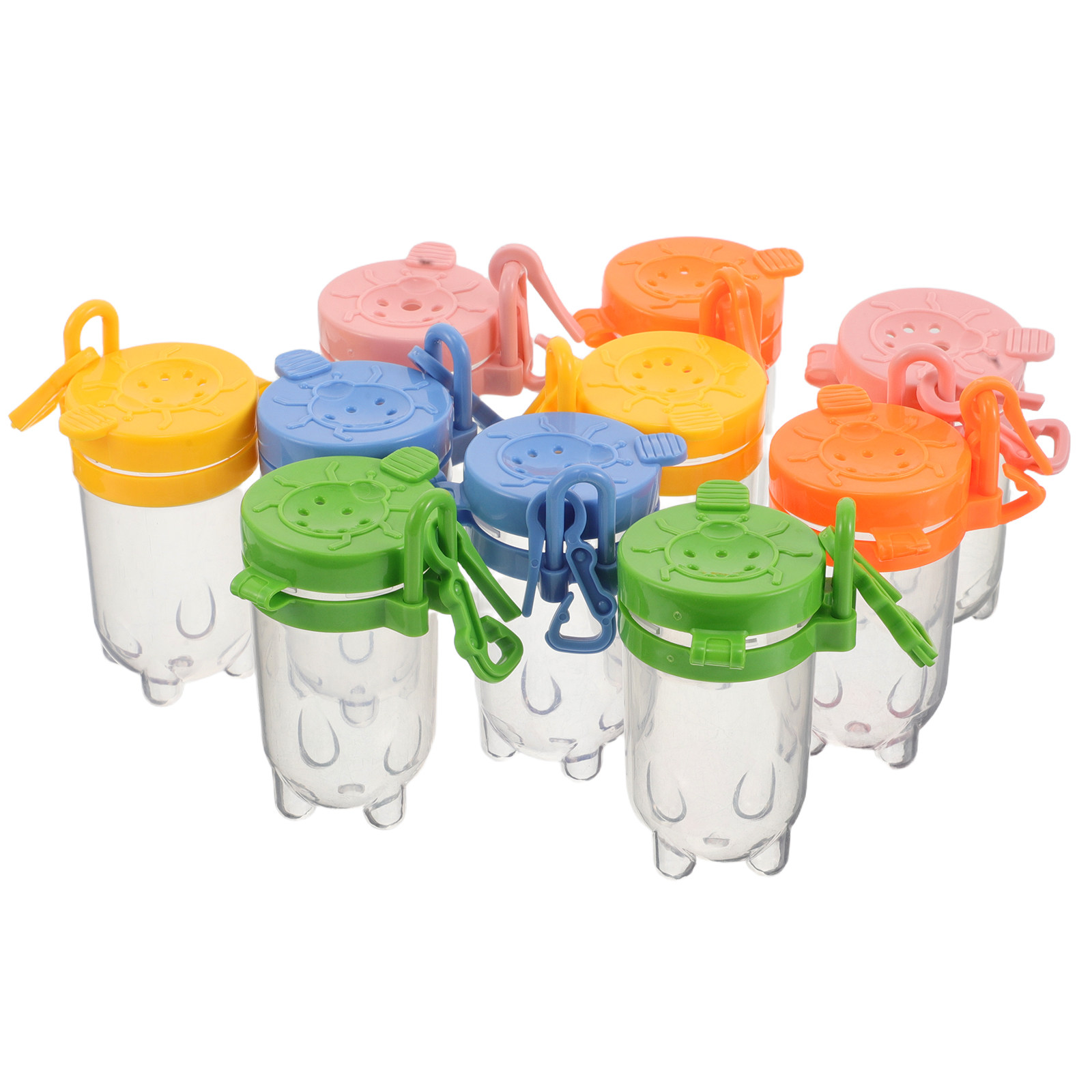 10Pcs Clear Plastic Bug Jars F - Science Toys ulasan dan harga