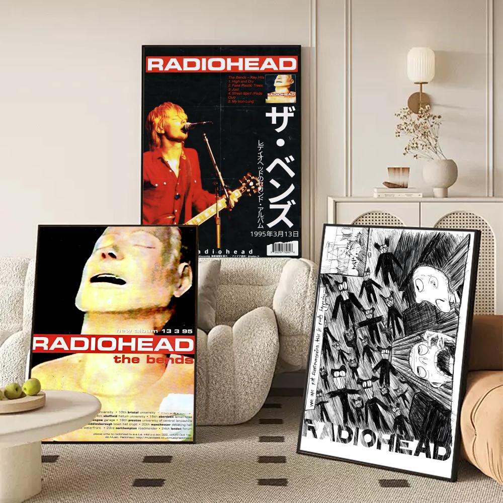 Rock Band Characters Radiohead - Star Map Poster ulasan dan harga
