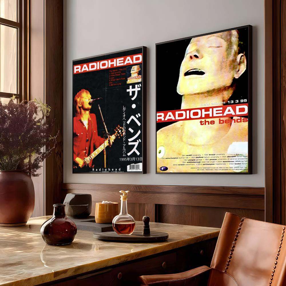 Rock Band Characters Radiohead - Star Map Poster ulasan dan harga