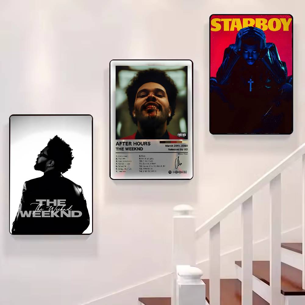 Singer T-The weeknd Poster art - Star Map Poster ulasan dan harga