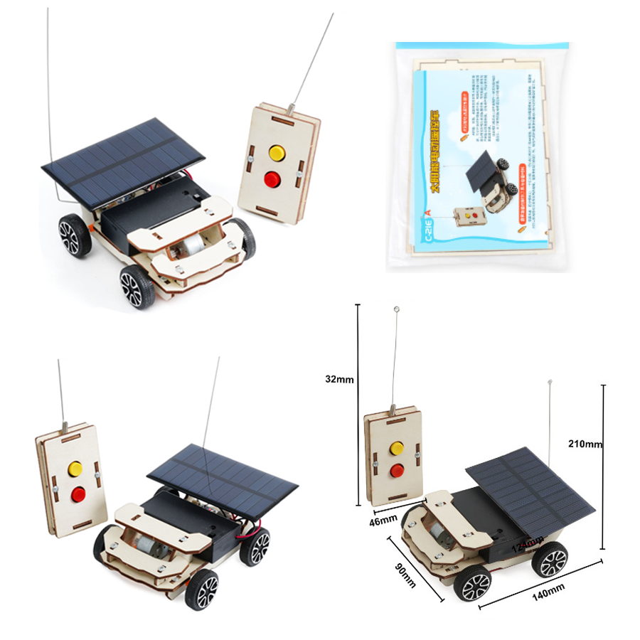 DIY Remote Solar Car Model Tec - Science Project Kit ulasan dan harga