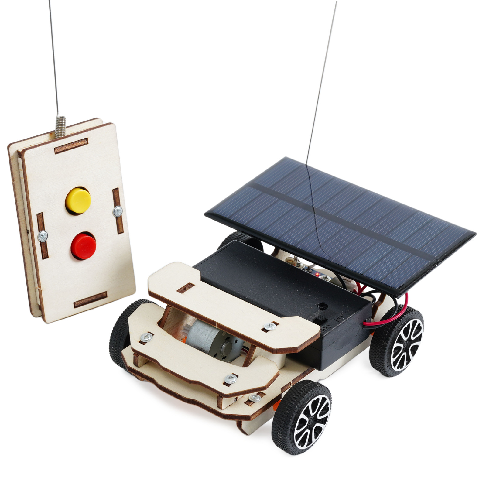DIY Remote Solar Car Model Tec - Science Project Kit ulasan dan harga