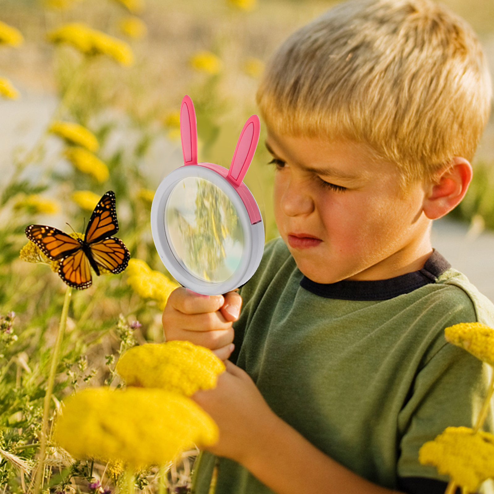 Handheld Magnifying Glass Kids - Science Toys ulasan dan harga